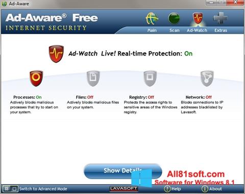 Skjermbilde Ad-Aware Windows 8.1