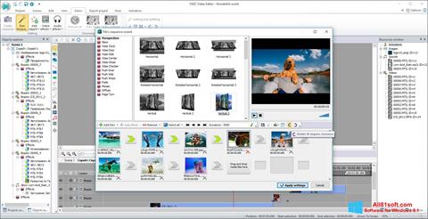 Skjermbilde VSDC Free Video Editor Windows 8.1