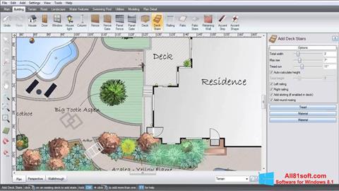 Skjermbilde Realtime Landscaping Architect Windows 8.1