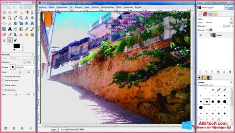 Skjermbilde GIMP Windows 8.1