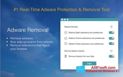 Skjermbilde Adware Removal Tool Windows 8.1