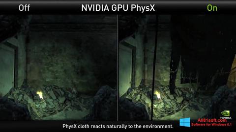 Skjermbilde NVIDIA PhysX Windows 8.1