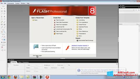 Skjermbilde Macromedia Flash Player Windows 8.1