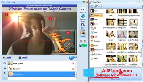 Skjermbilde Magic Camera Windows 8.1