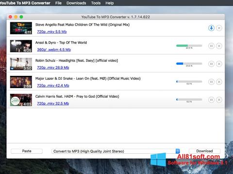 Skjermbilde Free YouTube to MP3 Converter Windows 8.1