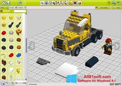 Skjermbilde LEGO Digital Designer Windows 8.1