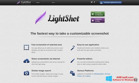 Skjermbilde LightShot Windows 8.1
