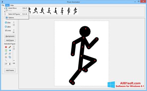 Skjermbilde Pivot Animator Windows 8.1
