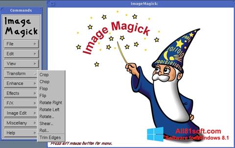 Skjermbilde ImageMagick Windows 8.1
