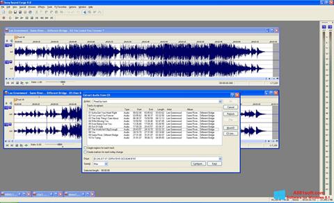 Skjermbilde Sound Forge Windows 8.1